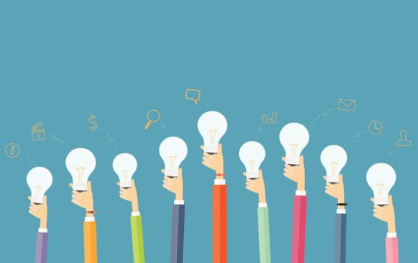 people creative and brainstorm idea for business